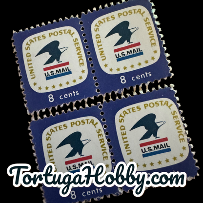 1971 - US. Postal Service Emblem - Scott #1396 - Cent Stamp X6
