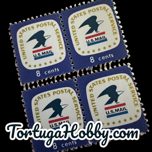 1971 - US. Postal Service Emblem - Scott #1396 - Cent Stamp X6