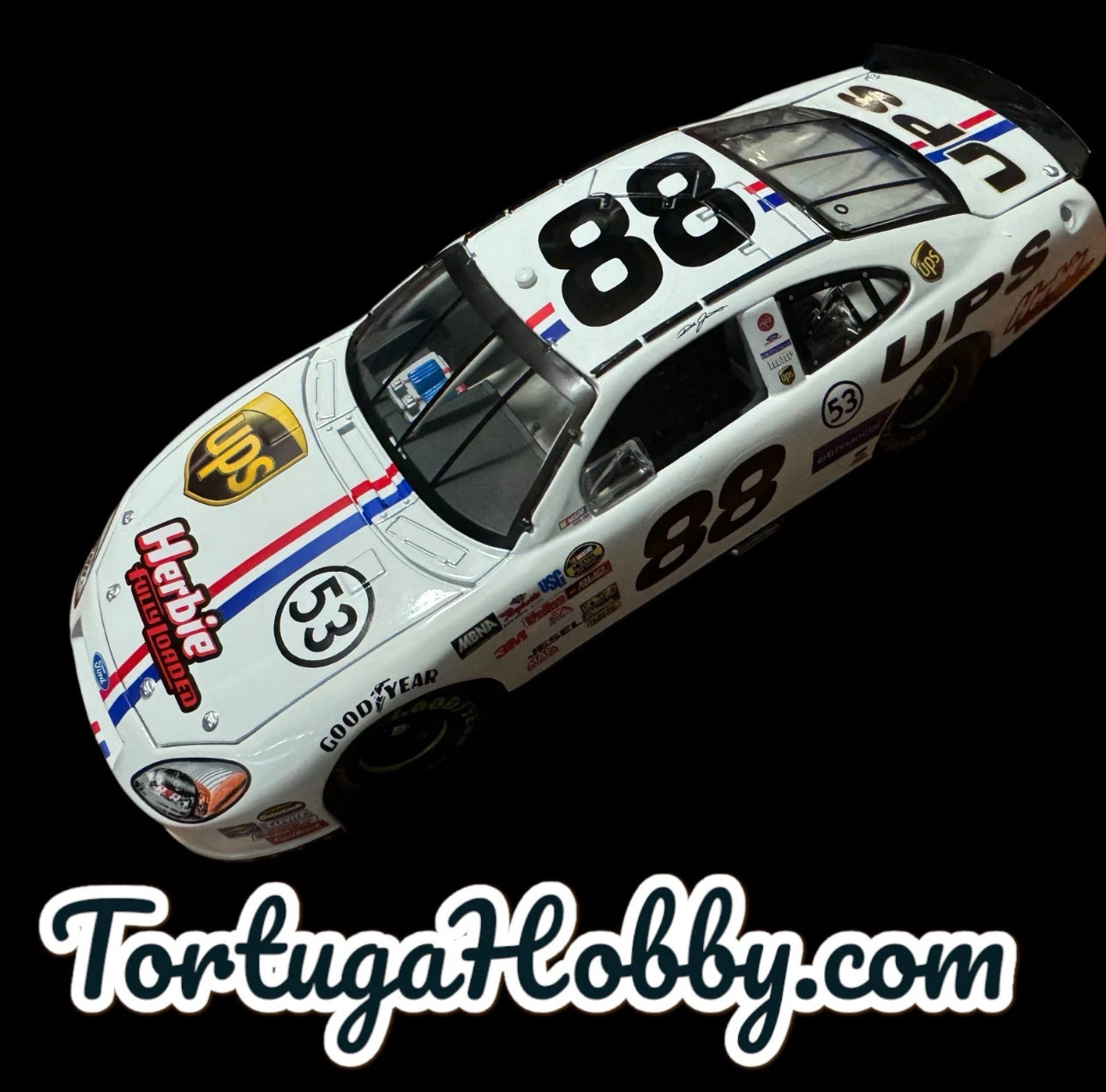 2005 - Action Racing - Dale Jarrett #88 - UPS/Herbie - 2005 Taurus - 1:24 Scale NASCAR