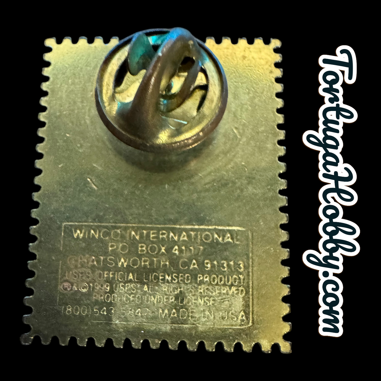 1987 - Strong Woman In The World*  U.S. Postage Stamp Pin 2 Pin Set