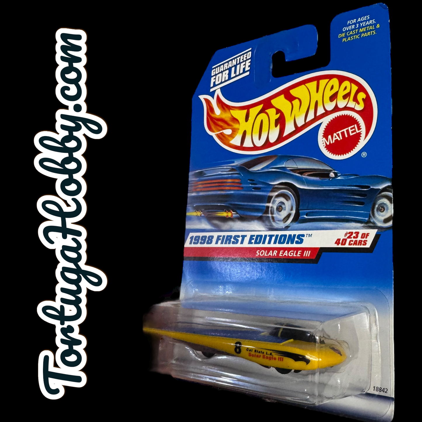 1998 - Hot Wheels - 1998 First Editions - Solar Eagle III - #650