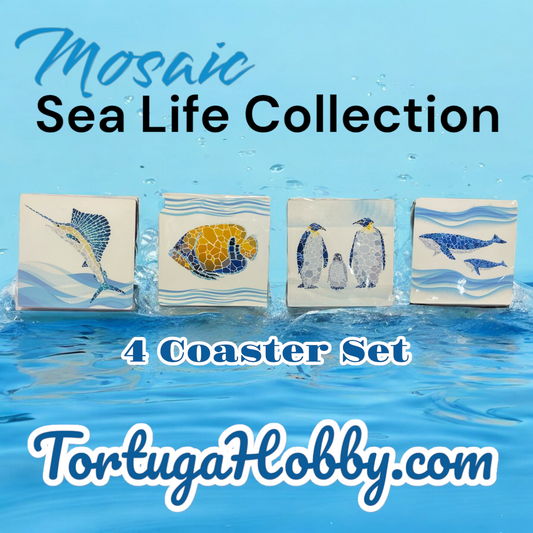 Mosaic Sea Life Coasters