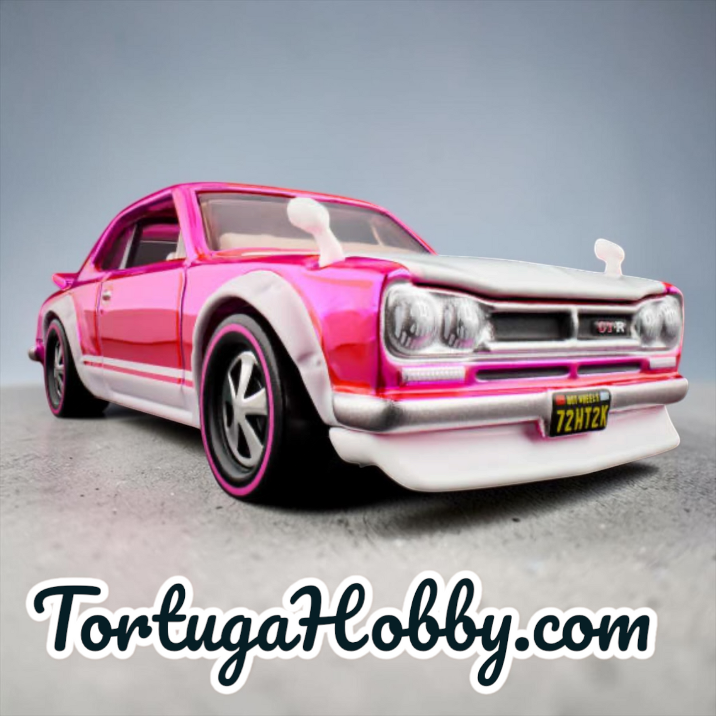 2026 - Hot Wheels RLC Exclusive 1972 Skyline H/T 2000GT-R Pink Spectraflame