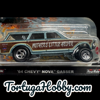 2021 - Hot Wheels Premium - Drag Strip Demons -  1964 Chevy Nova Gasser
