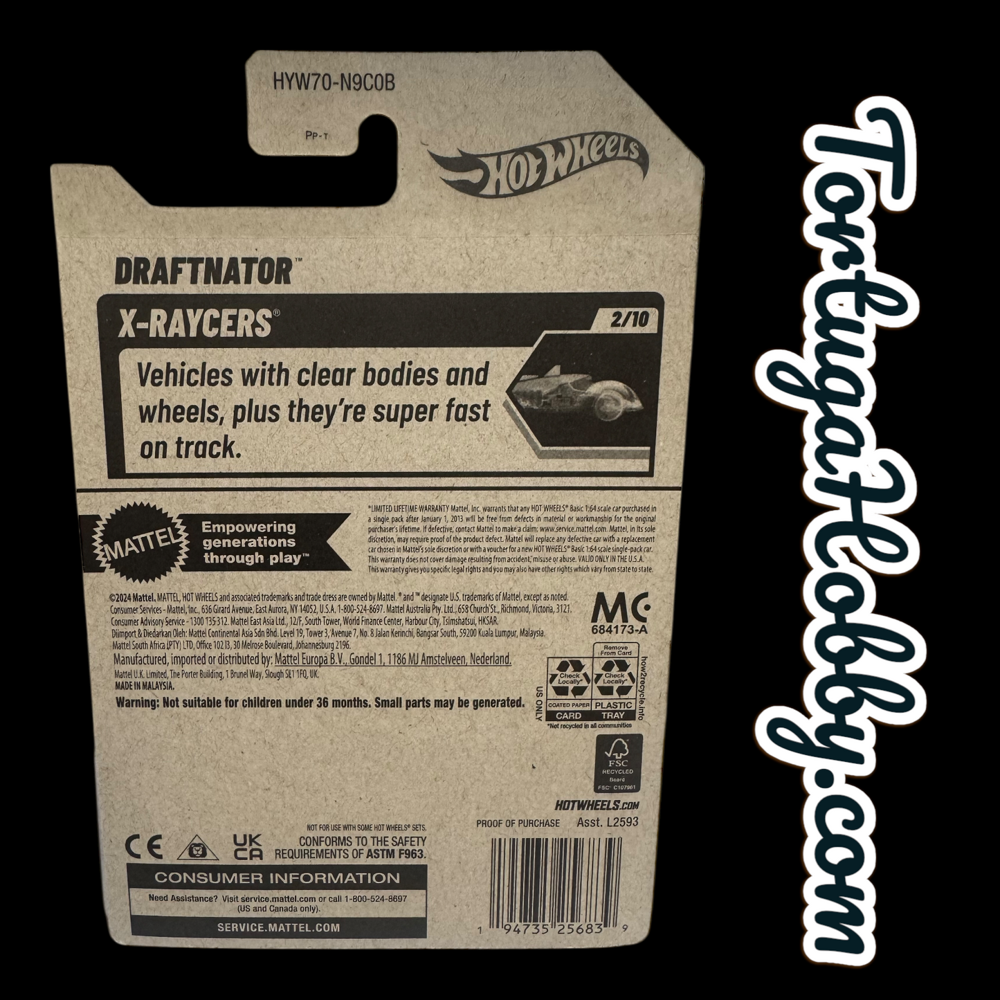 2026 - Hot Wheels Mainline - Draftnator - X-Raycers - 2 Of 10