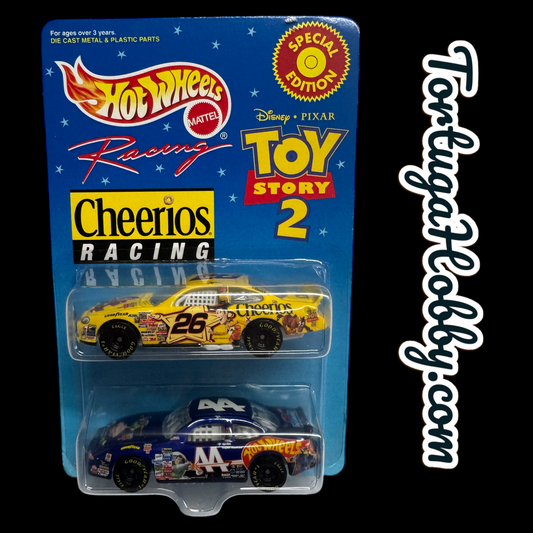 1999 1:64 HOT WHEELS RACING TOY STORY 2 SET #44 BUZZ LIGHTYEAR #26 WOODY