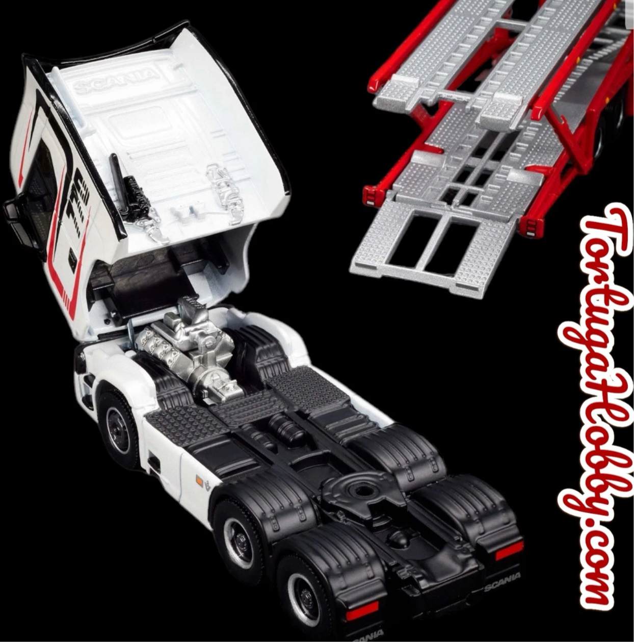 2025 Hot Wheels Collectors - Elite 64 - Scania 770 S Car Hauler
