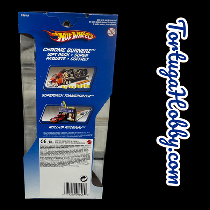 2002 Hot Wheels Chrome Burnerz 5 Pack 1:64 Scale Diecast Vehicle Gift Pack