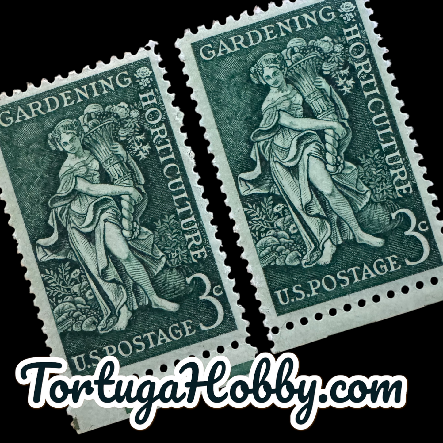 1958 - Gardening & Horticulture - 3-Cent Stamp - 2 Stamps