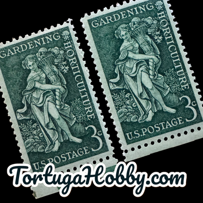 1958 - Gardening & Horticulture - 3-Cent Stamp - 2 Stamps