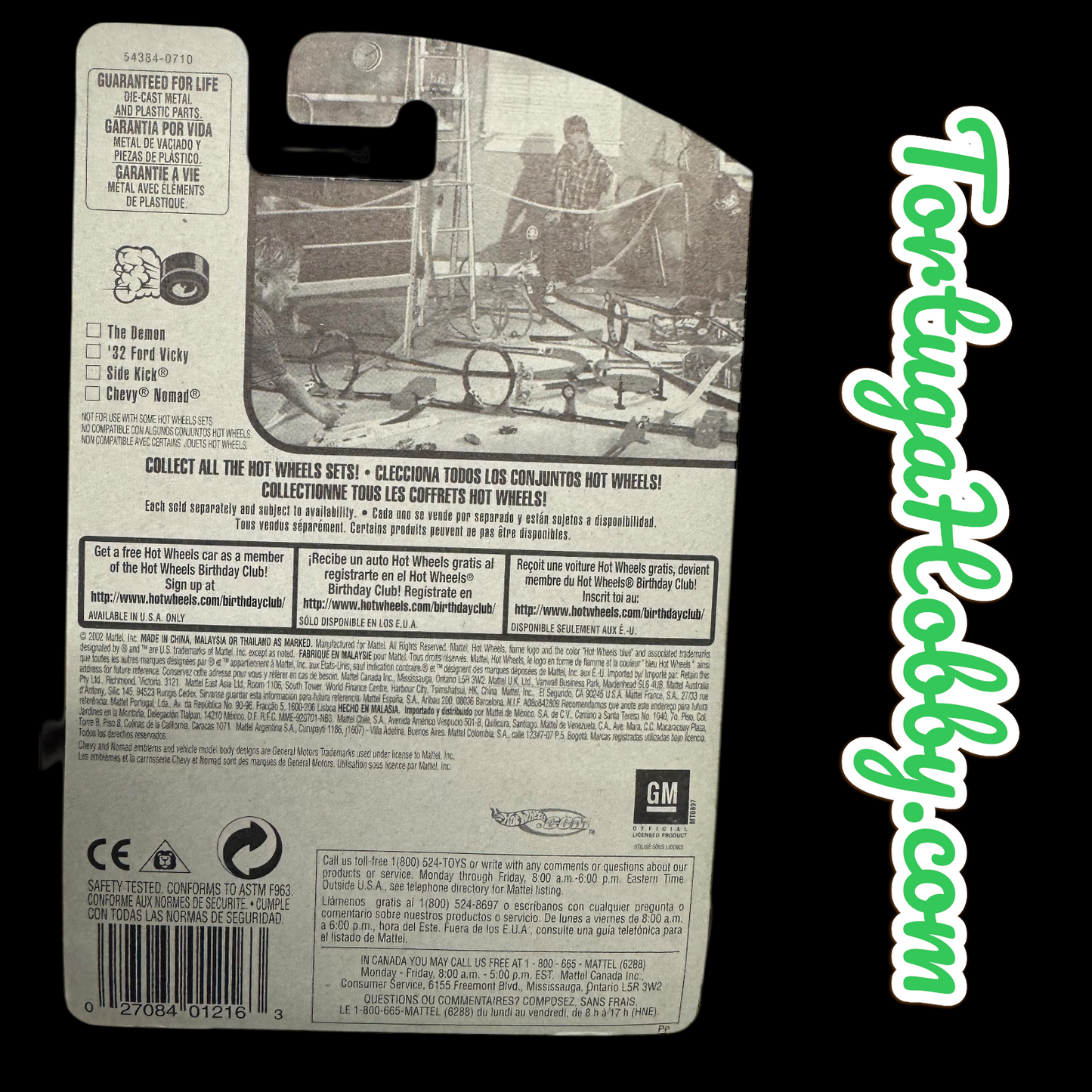 2002 - Hot Wheels - 1969 Chevy Nomad - Redline Series - 35th Anniversary