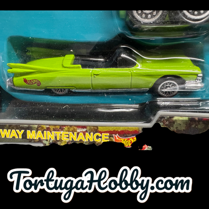 1999 - Target Exclusive "Kool Toyz" Hot Wheels Racing Pack w/59 Cadillac
