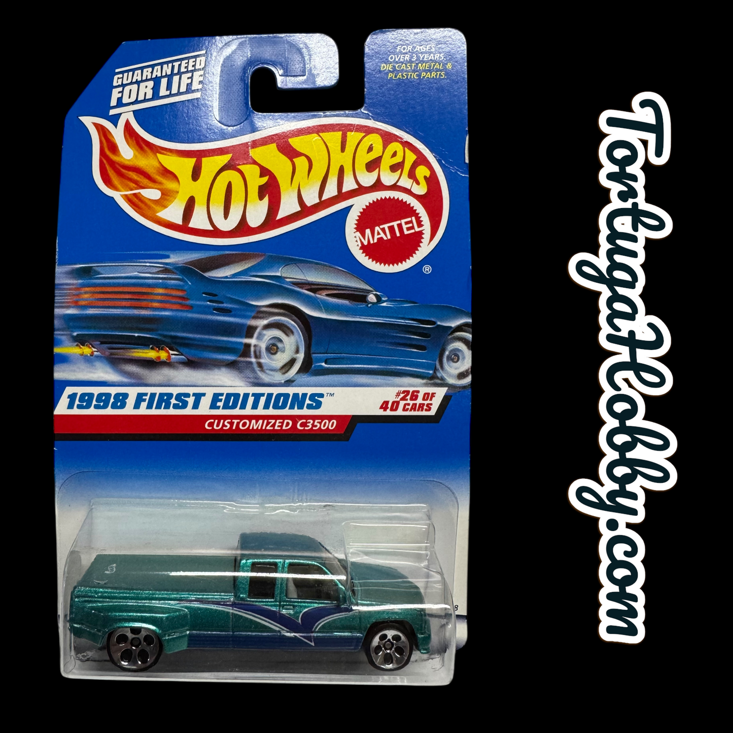 1998 - Hot Wheels - Chevy Customized C3500 Dually - 1998 First Editions