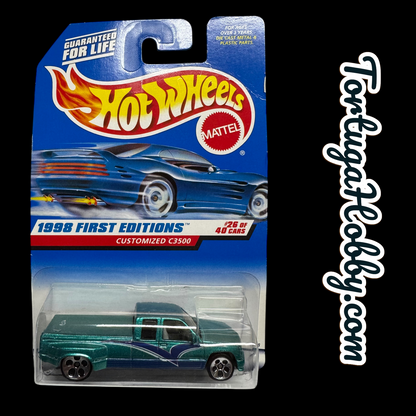 1998 - Hot Wheels - Chevy Customized C3500 Dually - 1998 First Editions