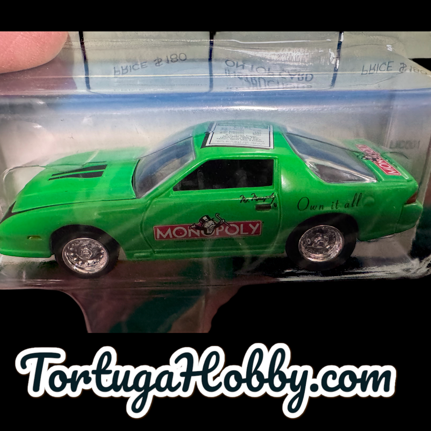 1991 - Johnny Lightning- Monopoly- Pennsylvania Ave - Camaro  With Unique Token