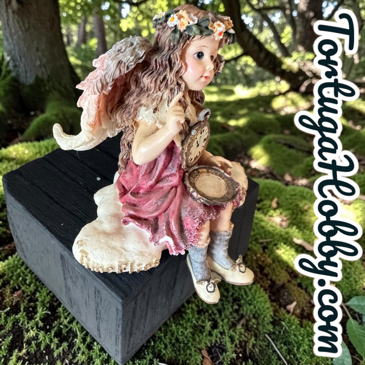 1999 - Boyds Bears Wee Folkstone - Remembrance Angelflyte...Time Flies