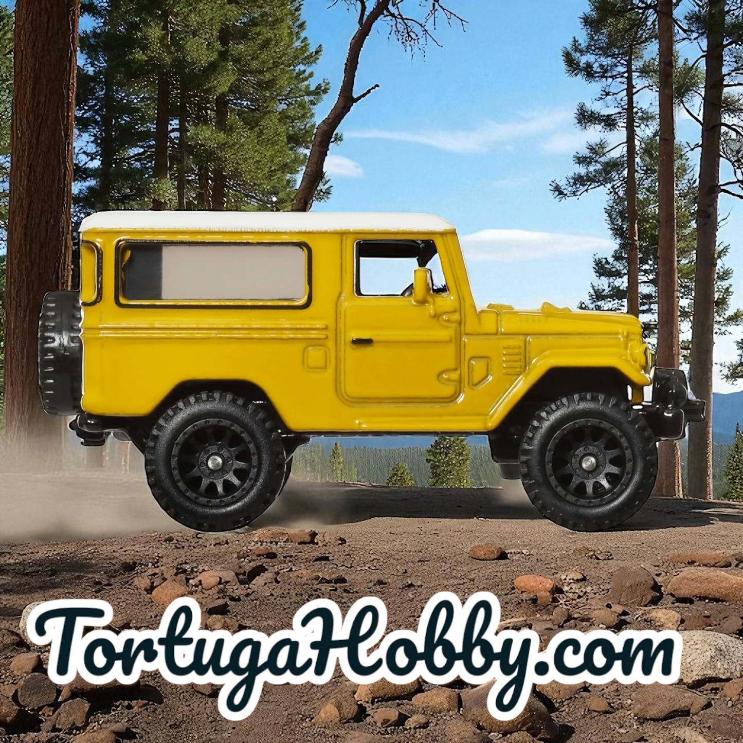 2024 - HOT WHEELS - Boulevard - Toyota Land Cruiser Fj43 Yellow