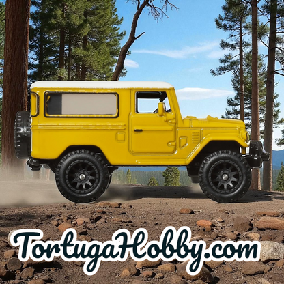 2024 - HOT WHEELS - Boulevard - Toyota Land Cruiser Fj43 Yellow