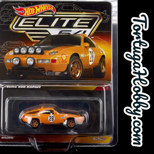 Hot Wheels Porsche 928 Safari Orange Elite 64