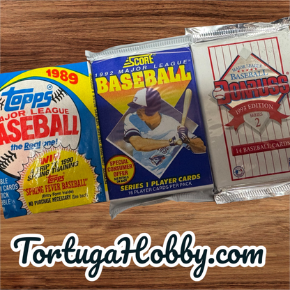 No Gimmicks - 20 Sealed Vintage Sports Packs. Only 50 Cents A-Piece!!!