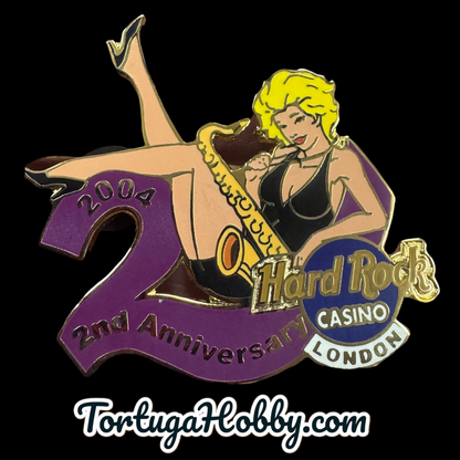 2004 - Hard Rock Cafe - London - Blonde Woman With Saxophone - LE of 1000