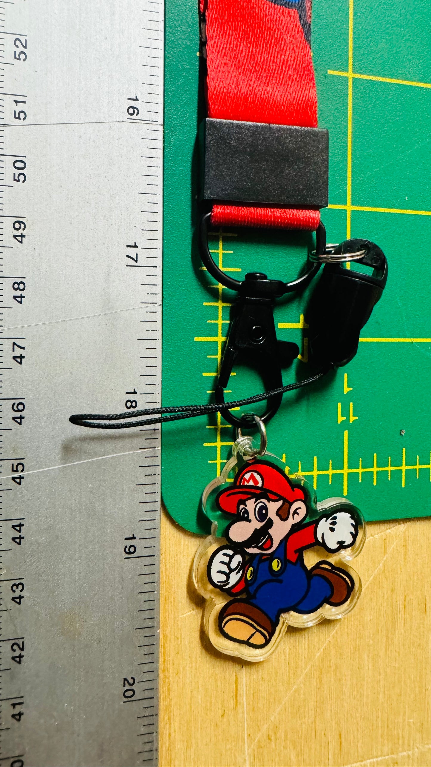 Lanyards - Mario from Nintendo’s Mario Brothers Lanyard & Keychain Gift Set