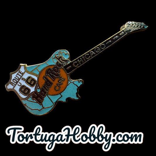 1990 - Hard Rock Cafe - Chicago - Route 66 Guitar 🎸