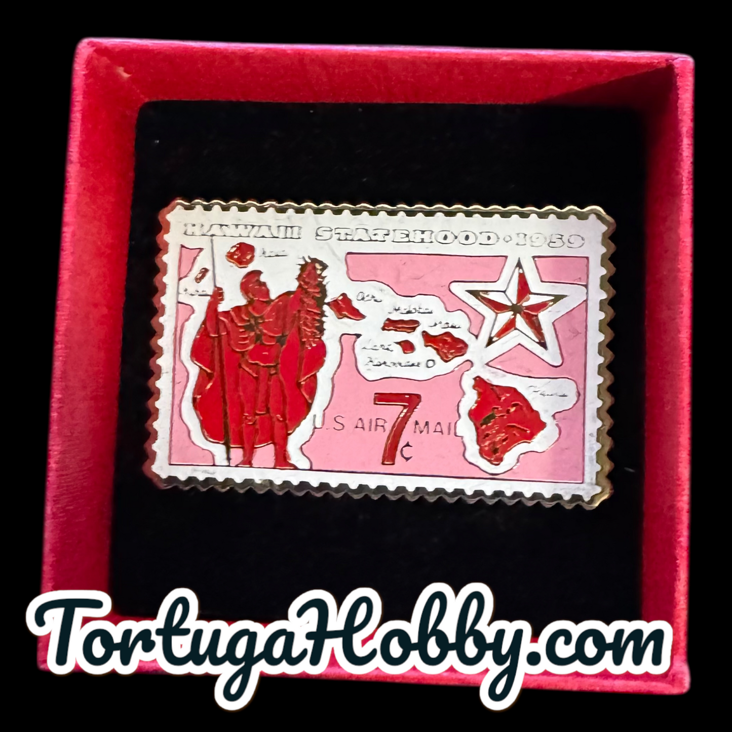 1987 - Hawaiian Statehood *  U.S. Postage Stamp Pin