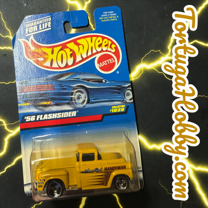 1998 - Hot Wheels - Mainline - 56’ Flashsider In Yellow
