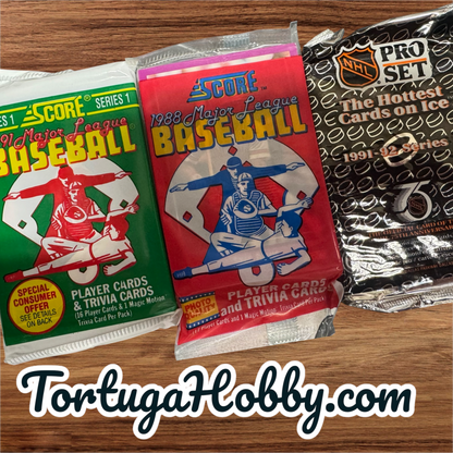 No Gimmicks - 20 Sealed Vintage Sports Packs. Only 50 Cents A-Piece!!!