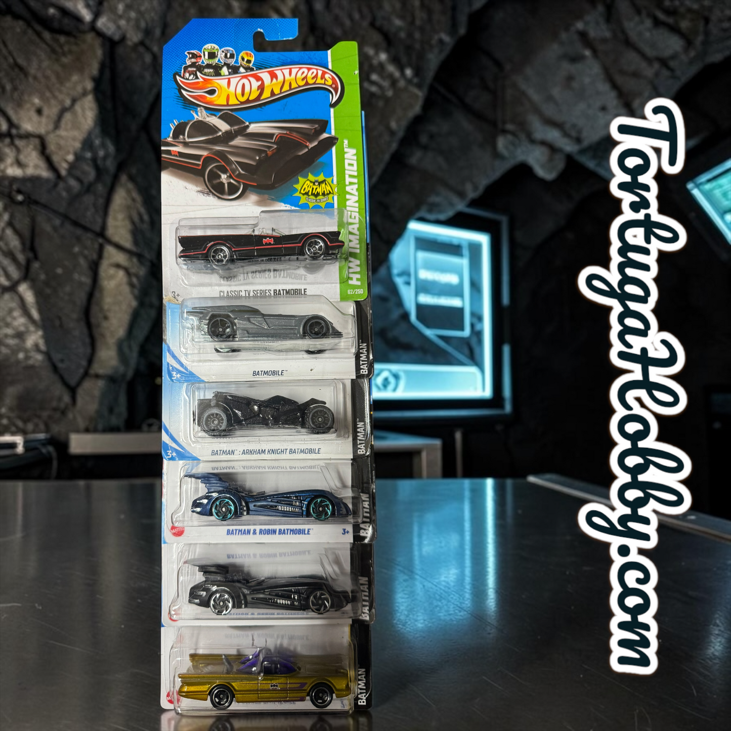 2017-2024 - Hot Wheels - Mainline - Batmobiles - Many TV & Batman Movie Versions