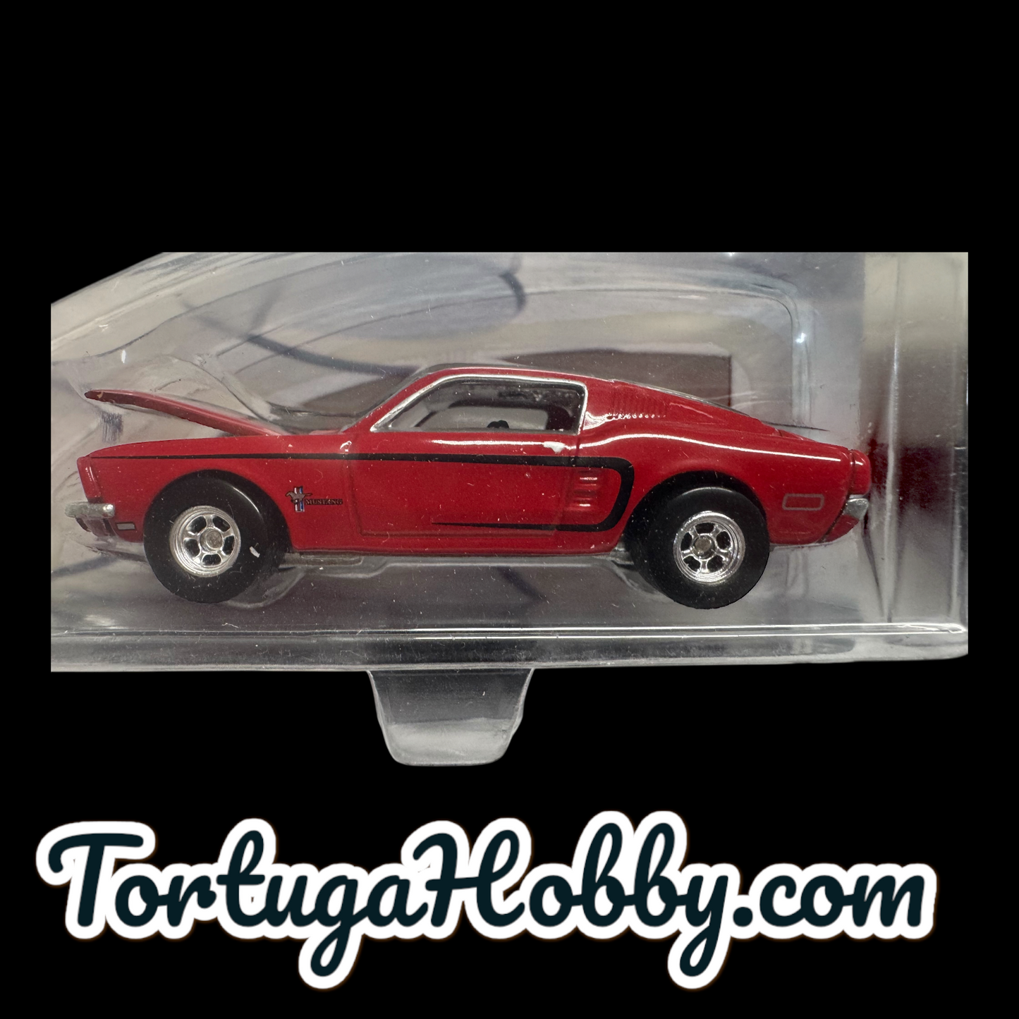 2002 - 2 Hot Wheels/ FORD Series ( #4/4 : '67 Mustang In Red And Silver.