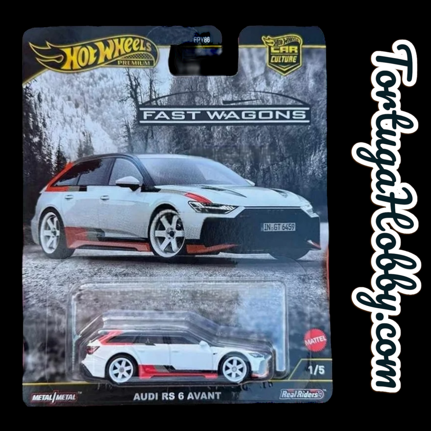 2025 - Hot Wheels JBK51 Car Culture Fast Wagon Audi RS 6 Avant From Japan