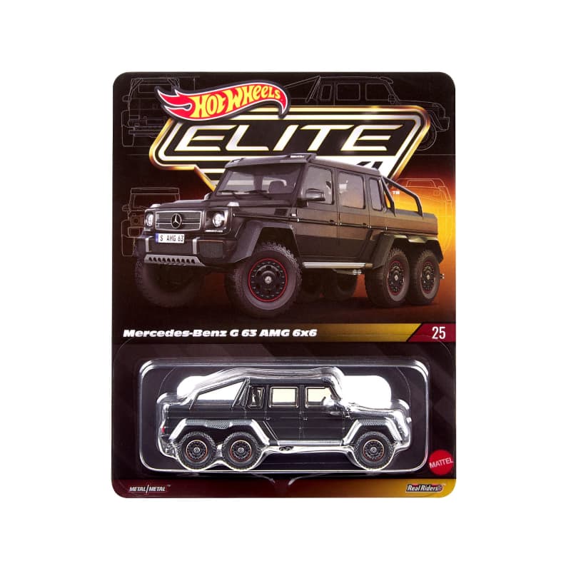 Hot Wheels Elite 64 Mercedes-Benz G 63 AMG 6X6 IN HAND