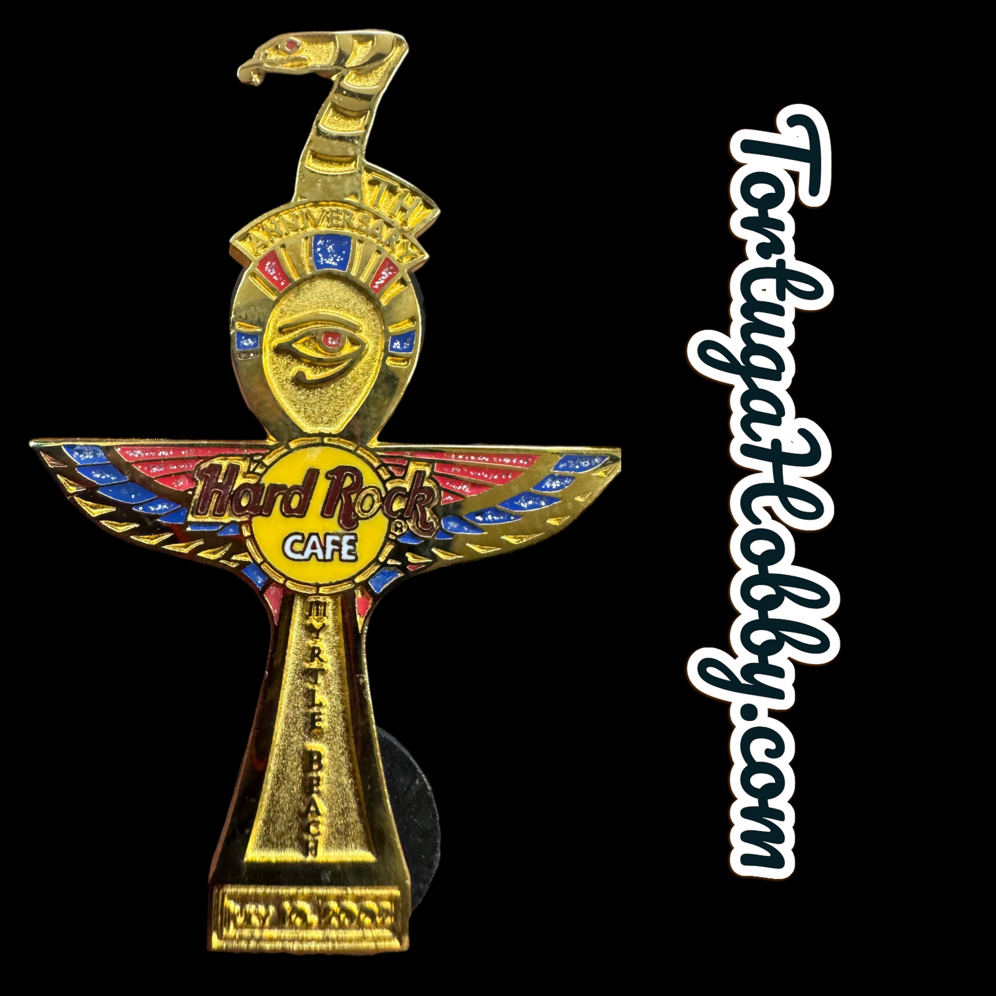 2022 - Hard Rock Cafe - 7th Anniversary - Totem Pin - Edition Of 2000
