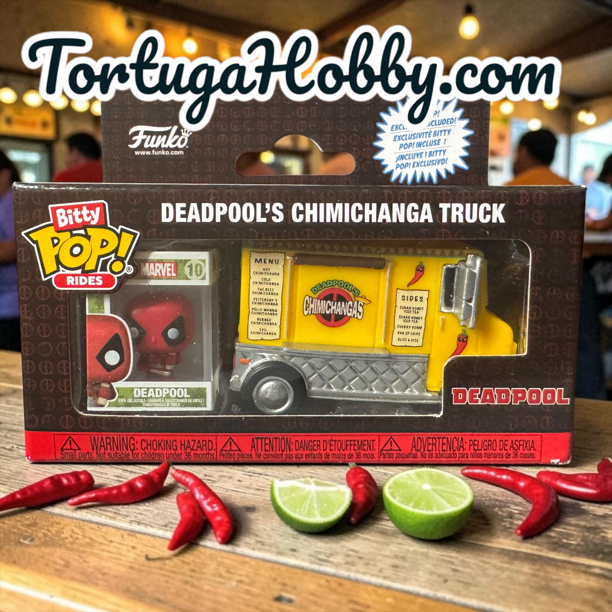 2025 - Funko - Bitty Pop Rides - DEADPOOL Taco Truck