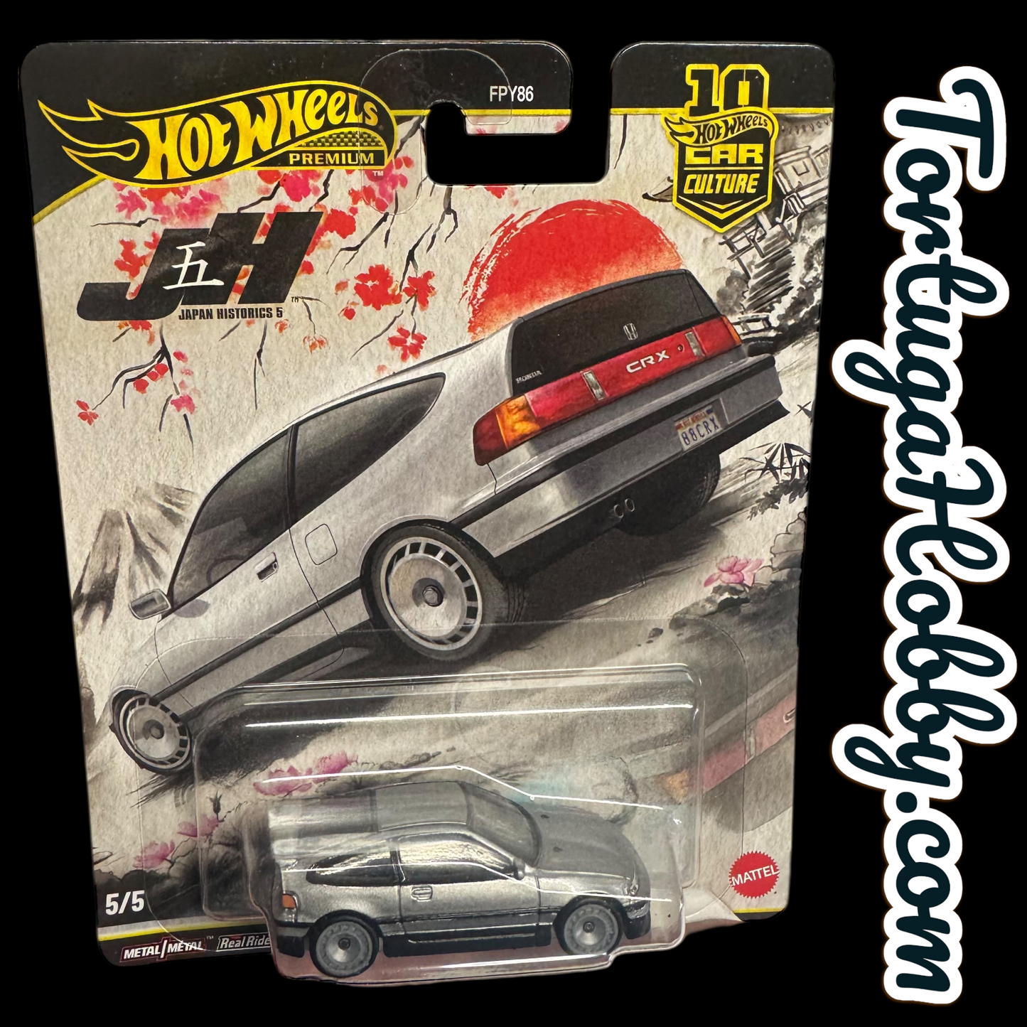 2026  - Hot Wheels Car Culture - P Japan Historics 5 Set of 5 Cars FPY86