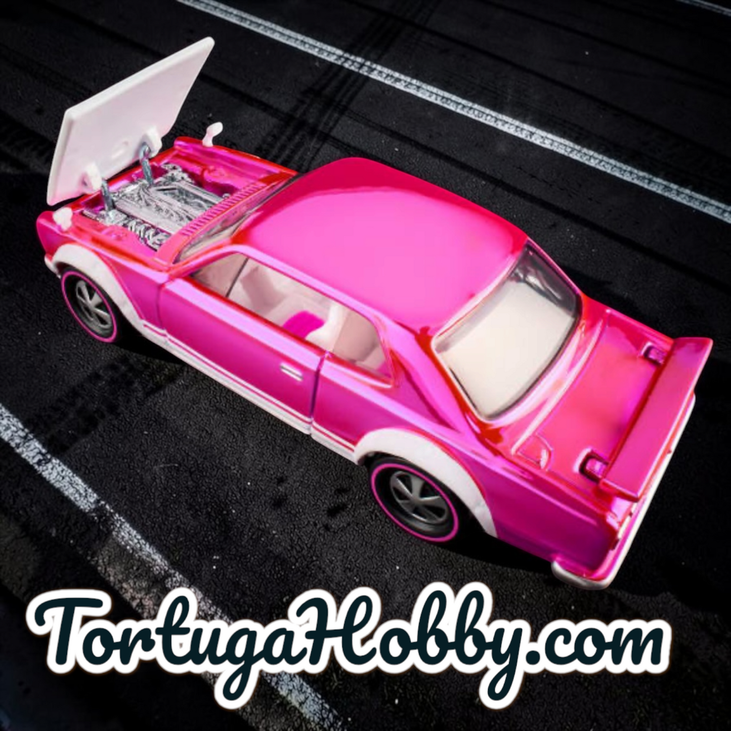 2026 - Hot Wheels RLC Exclusive 1972 Skyline H/T 2000GT-R Pink Spectraflame