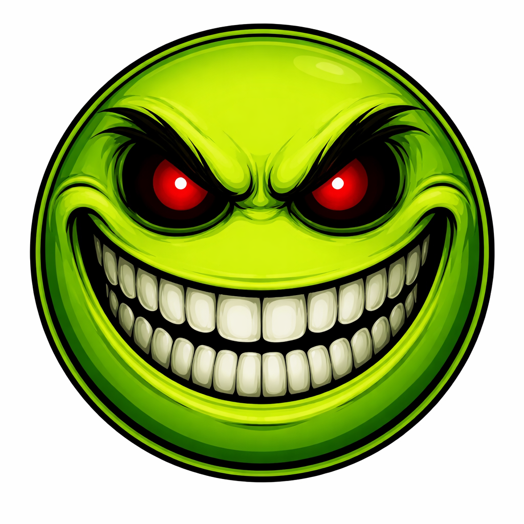 Ugly Ogres Smiley Faces - Great for Models, Derby or Other Projects