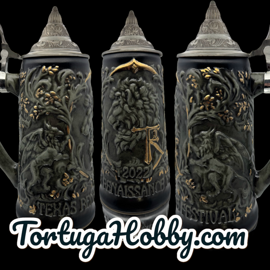 2022 Texas Renaissance Festival Tankard With Pewter Lid - Only 780
