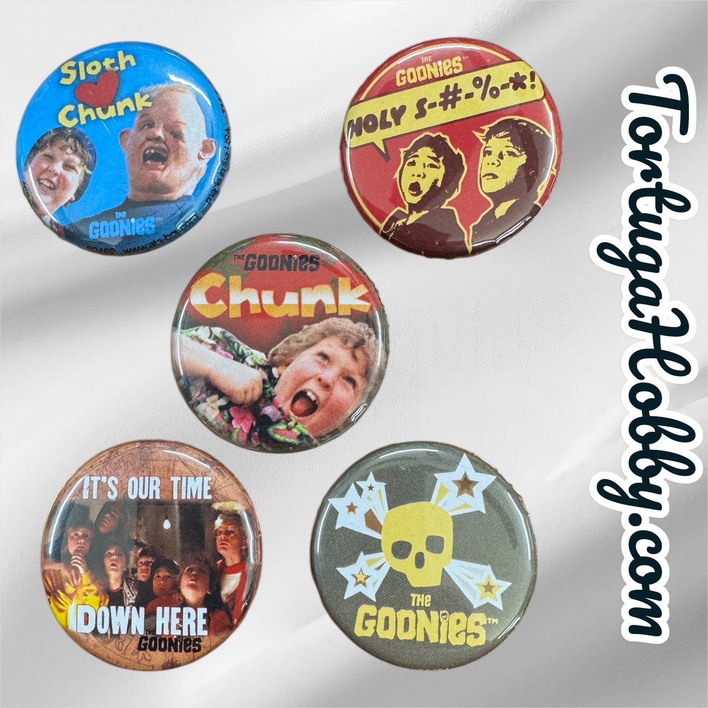 The Goonies 1.25” Five Button Set