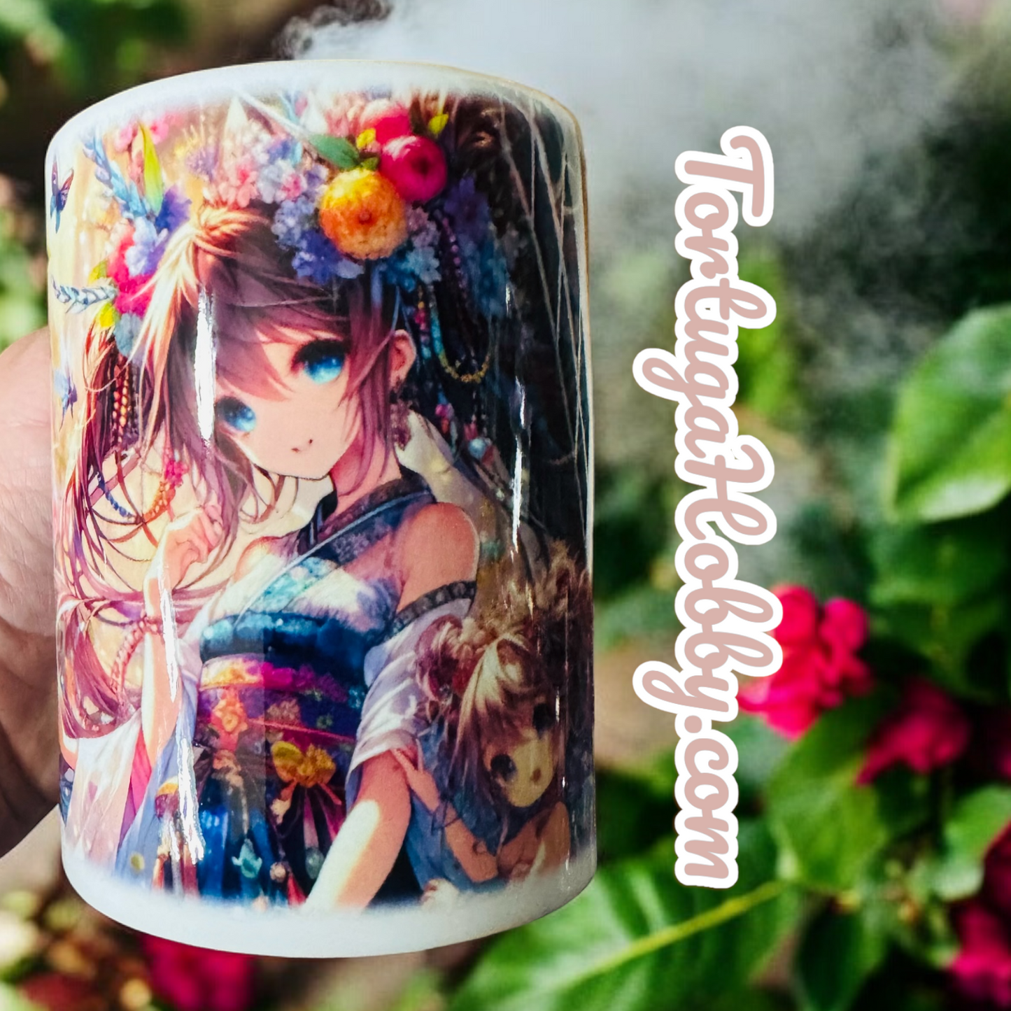 Coffee Mug - Family Anime Coffee Mug with Mom and Child Anime