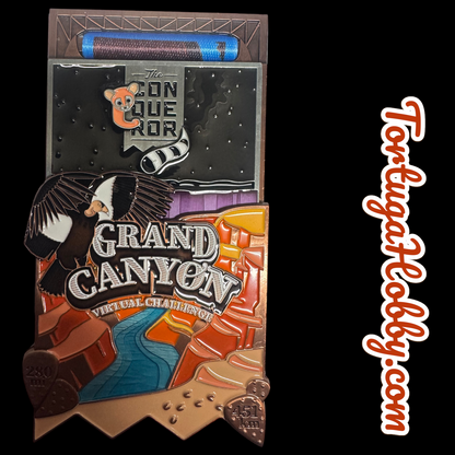 The Conqueror - The Grand Canyon - High Quality Finishers Medal.