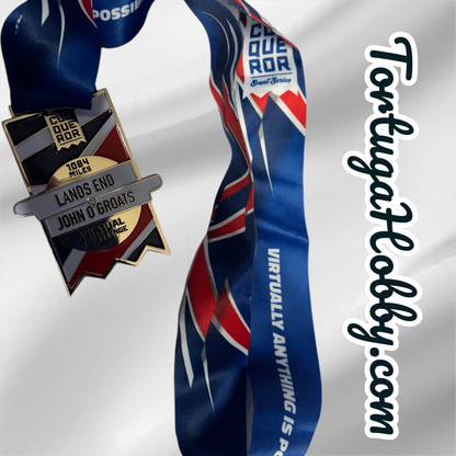 The Conquerors - Virtual Adventure Medals - Land’s End - John O’Groats