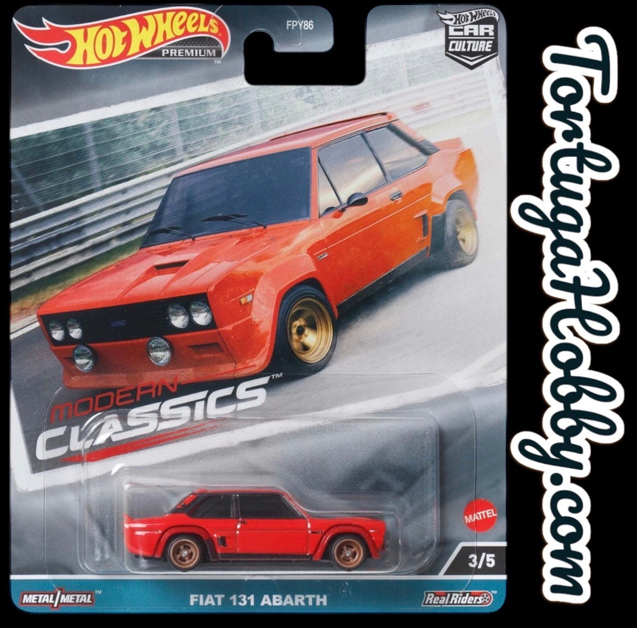 Hot Wheels Car Fiat 131 Abarth Modern Classics - 1:64 Diecast