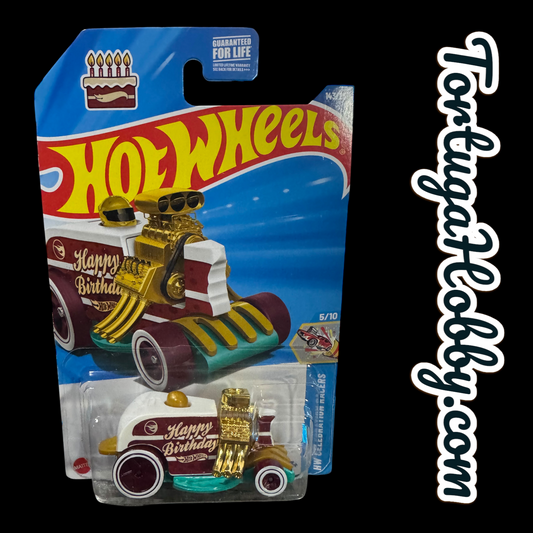 2025 Hot Wheels Happy Birthday Burner #143 Treasure Hunt