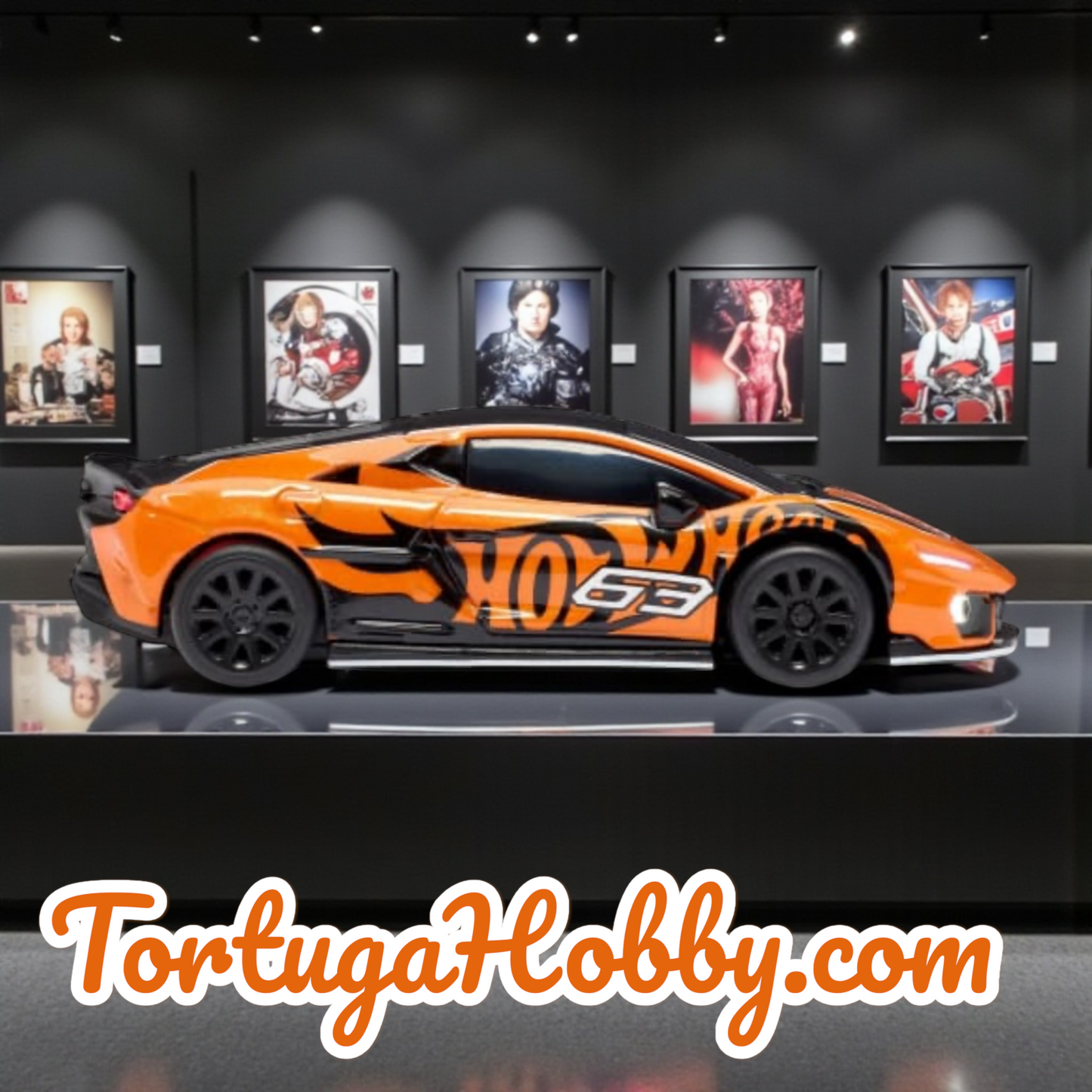 2026 - Hot Wheels RC 1:64 Lamborghini Temerario Alleggerita Orange