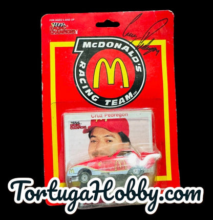 Autographed McDonald’s Racing Team Top Fuel Car Diecast. Cruz Pedregon