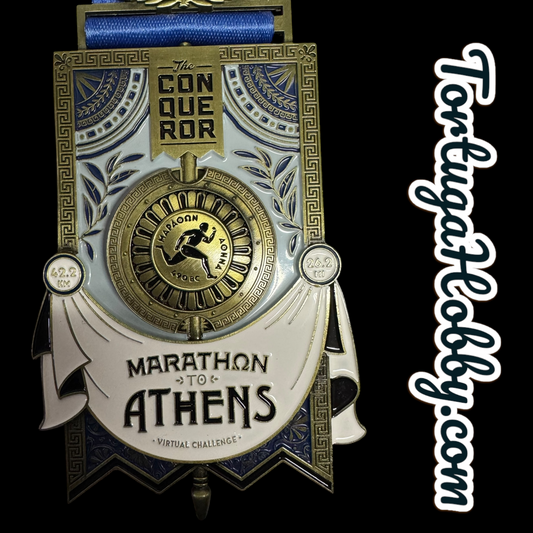 The Conqueror- Athens Greece - High Quality Finishers Medal.