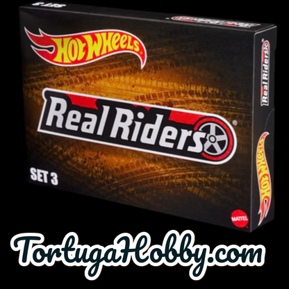2025 - Hot Wheels Real Riders - Set 3